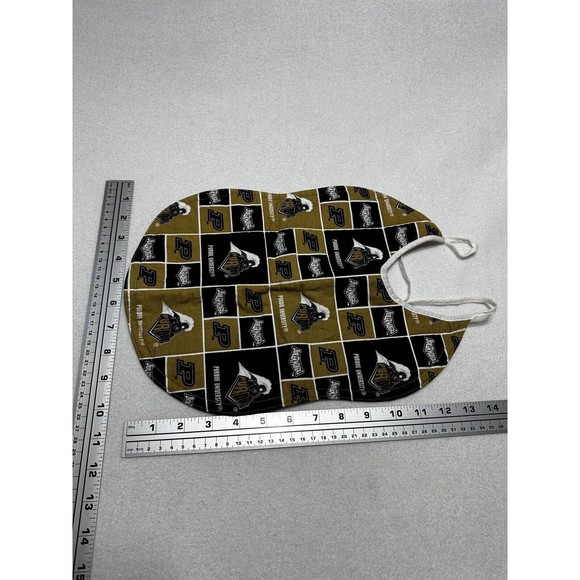Purdue Boilermakers Baby Bib Infant Napkin Towel Cloth Face Cloth Apron - Picture 4 of 6